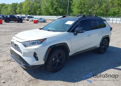 2021 Toyota Rav4 Hybrid Xse из США, поврежденный, VIN JTME6RFV4MJ008825